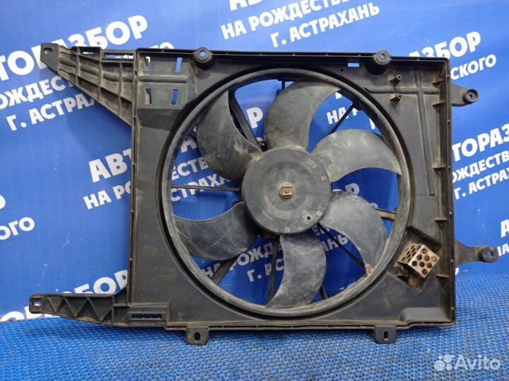 Вентилятор радиатора Renault Megane 1 седан K4J