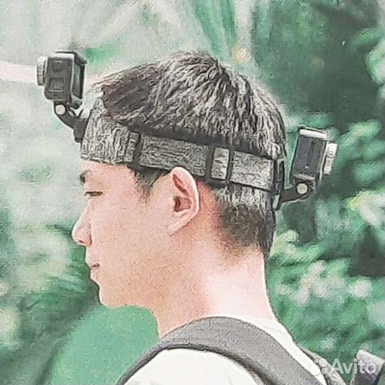 Комплект крепление telesin на грудь и голову GoPro