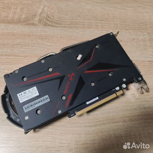 Видеокарта Colorful GTX 1050 Ti 4 gb