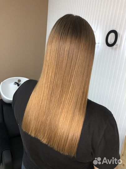 Кератиновое выпрямление / ботокс волос