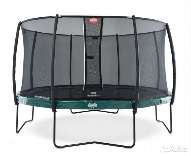 Батут Berg Elite Regular Green 330 с сеткой Deluxe