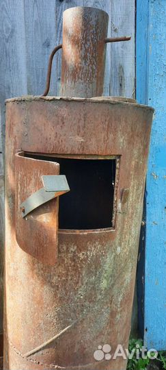 Печь для бани из трубы