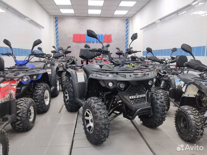 Квадроцикл Linhai-Yamaha M200 NEW (Black)