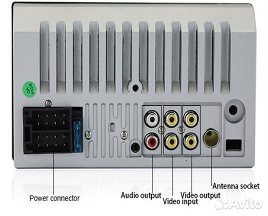 Универсальная Магнитола 2din 7010B экран 7 дюймов