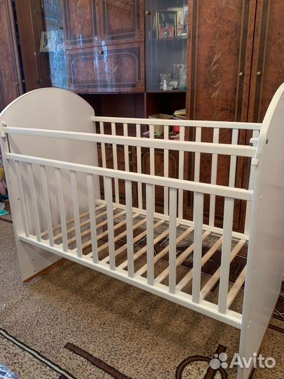 Кроватка кочалка