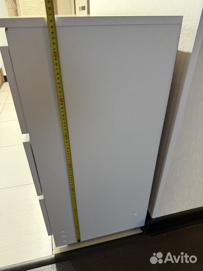 Комод белый 6 ящиков