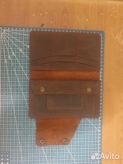 Кошелек портмоне из натуральной кожи