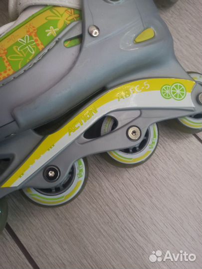 Ролики детские с комплектом защиты