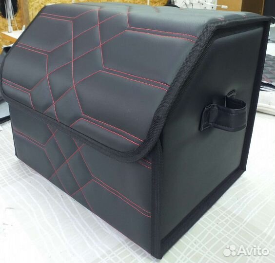 Органайзер в багажник автомобиля аллигатор красный