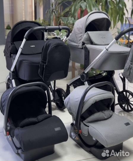 Коляска 3 в 1 (3 блока )