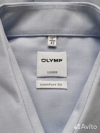 Рубашка короткий рукав olymp luxor XL - 52 размер