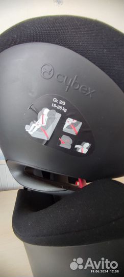 Автокресло Cybex Solution M-Fix SL, Pure Black