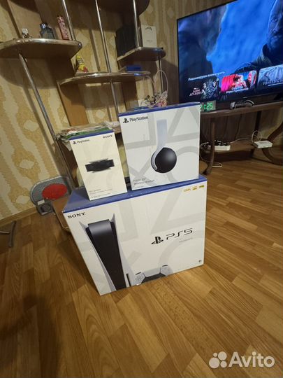 Sony playstation 5 с дисководом бу