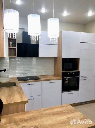 Современная кухня на заказ мдф фасады