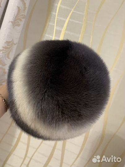 Берет норковый