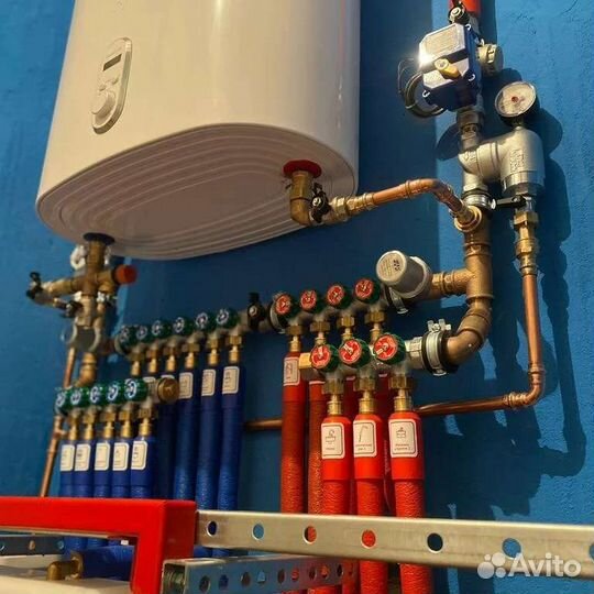 Услуги сантехника.Монтаж водоснабжения.Отопления