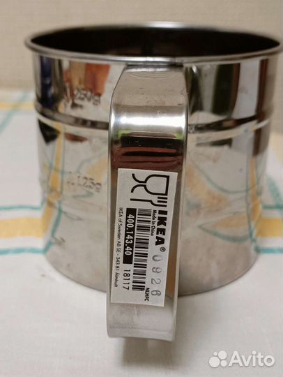 Кружка сито для муки Икеа