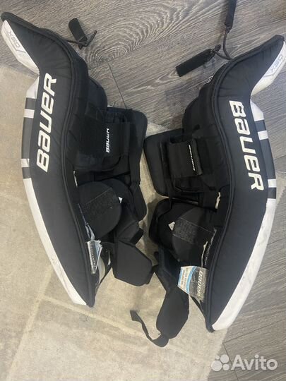 Хоккейные вратарские щитки детские bauer