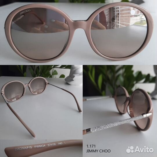 Очки солнцезащитные jimmy choo. Оригинал. Новые