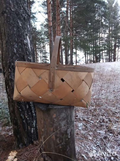 Корзина плетеная