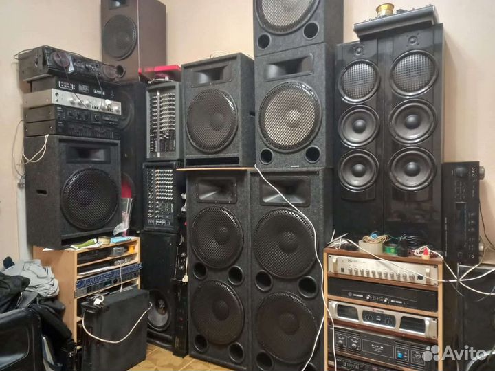 Колонки усилители микшеры