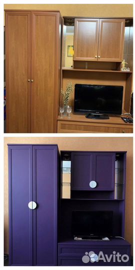 Перекраска мебели и фасадов лдсп