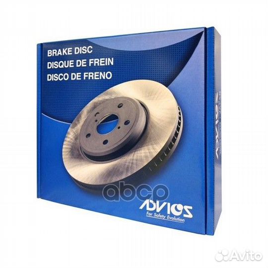 Диск тормозной пер. advics G33Y-33-25X