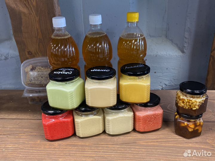 Мёд Алтайский Разнотравие, Медовуха,крем мёд