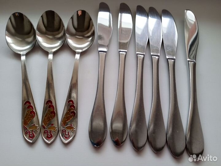 Ложки вилки нержавейка