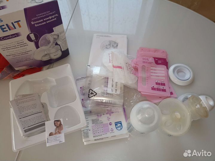 Молокоотсос avent ручной