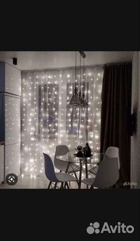 Гирлянда штора