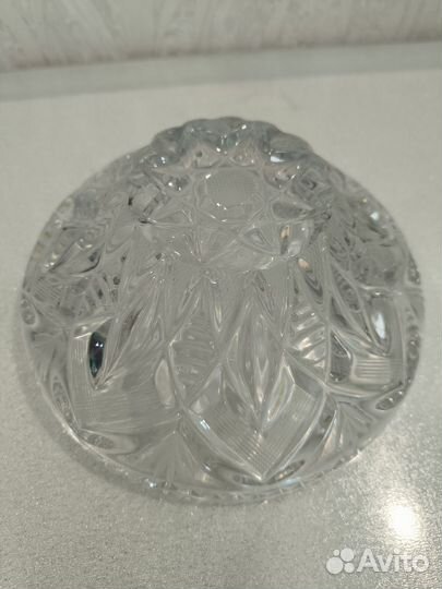 Салатник хрустальный