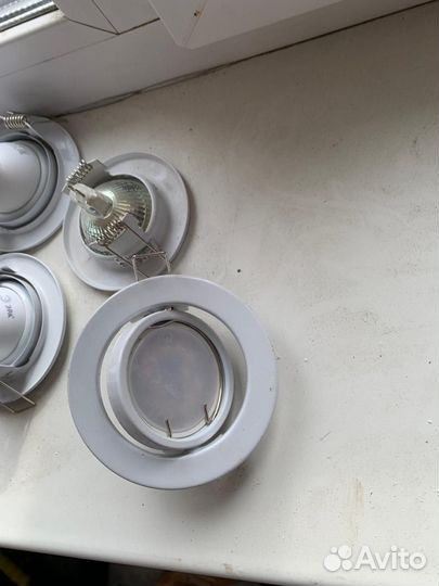 Точечные светильники б/у