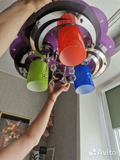 Люстра потолочная