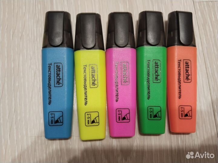 Маркеры, текстовыделители