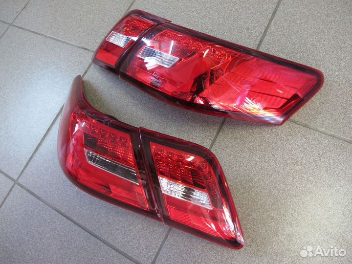 Camry 40/45 Стоп сигналы стиль Lexus белые B2OM9