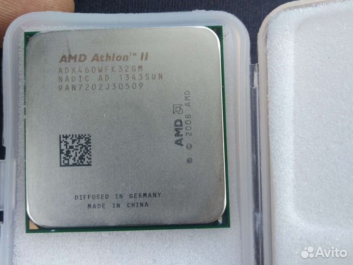 Процессор athlon II x3 460