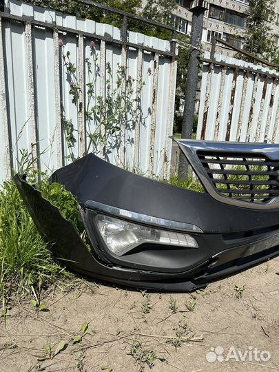 Передний бампер Киа Спортейдж 3