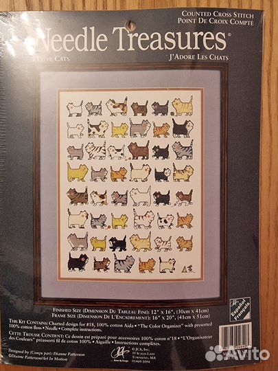 Needle Treasures. США. Новый, запечатан