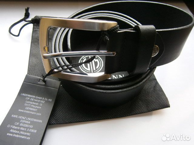 Ремень Lindenmann р. на 170 буйвол Made in Germany