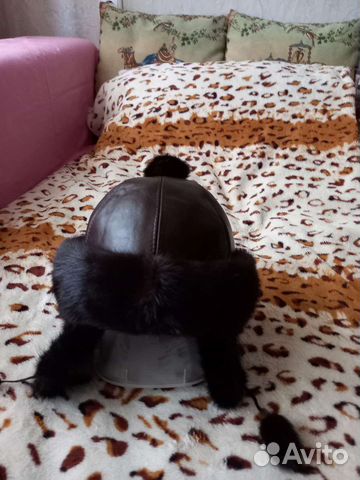 Шапка зимняя норковая женская