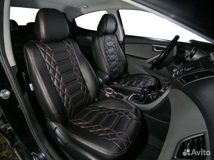 Авточехлы Установка