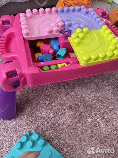 Конструктор стол mega bloks