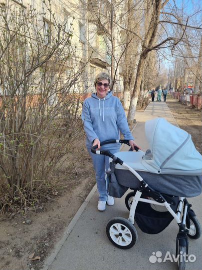Детские коляски 2 в 1 индиго