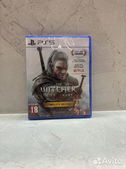 Диск The Witcher: Wild Hunt Ведьмак 3 PS5