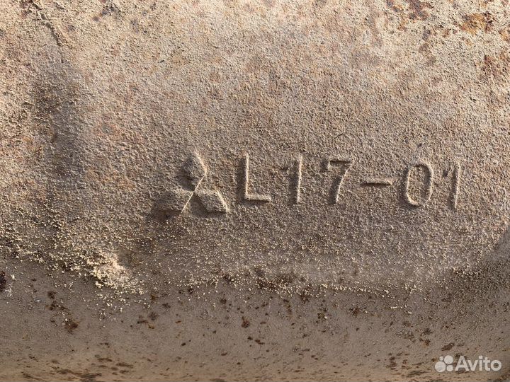 Глушитель (задняя часть ) Mitsubishi Pajero 2