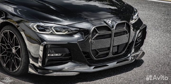 Решетка радиатора CSL асс карбон BMW G22 G23