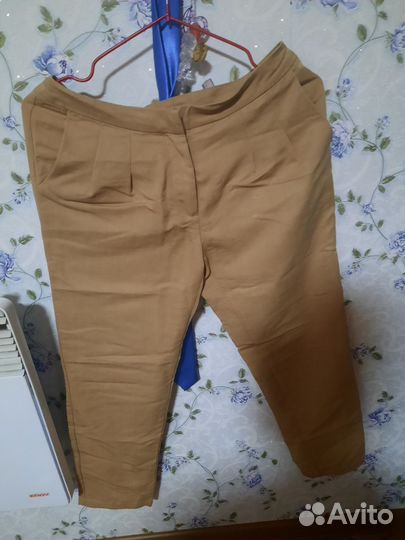 Джинсы брюки капри