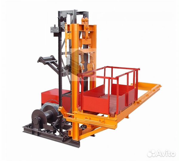 Подъемник мачтовый грузовой пмг 500кг, Н до 100м