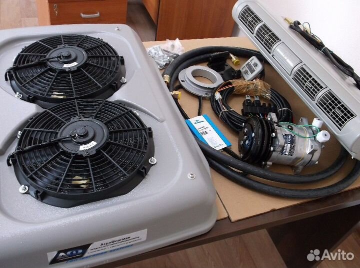 Автокондиционер микроавтобус Пежо Боксер